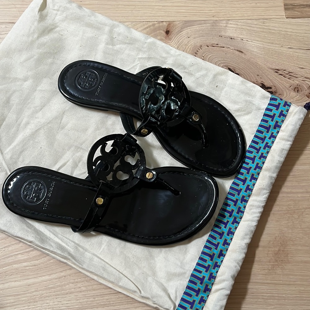 TORY BURCH MILLER PATENT SANDAL